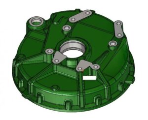 CARCAÇA ESQUERDA REDUÇÃO FINAL COTTON-9970