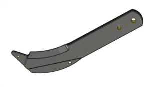 HASTE DO SULCADOR DO ADUBO